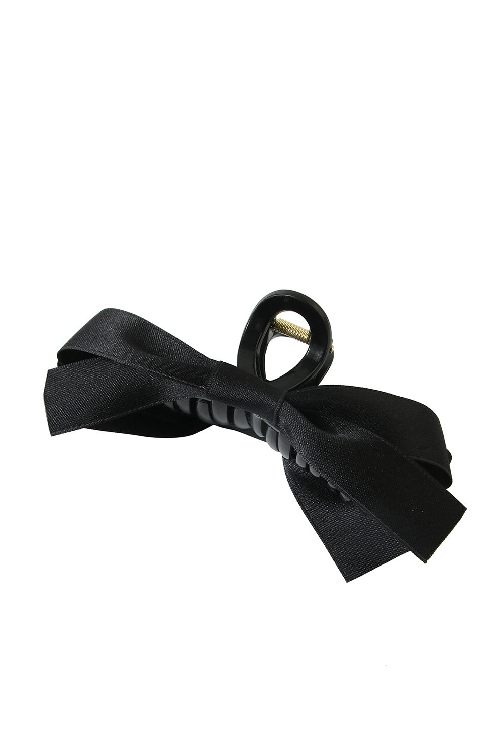 "Get it together Baby" Black Bow Decor Large Hair Claw Clip